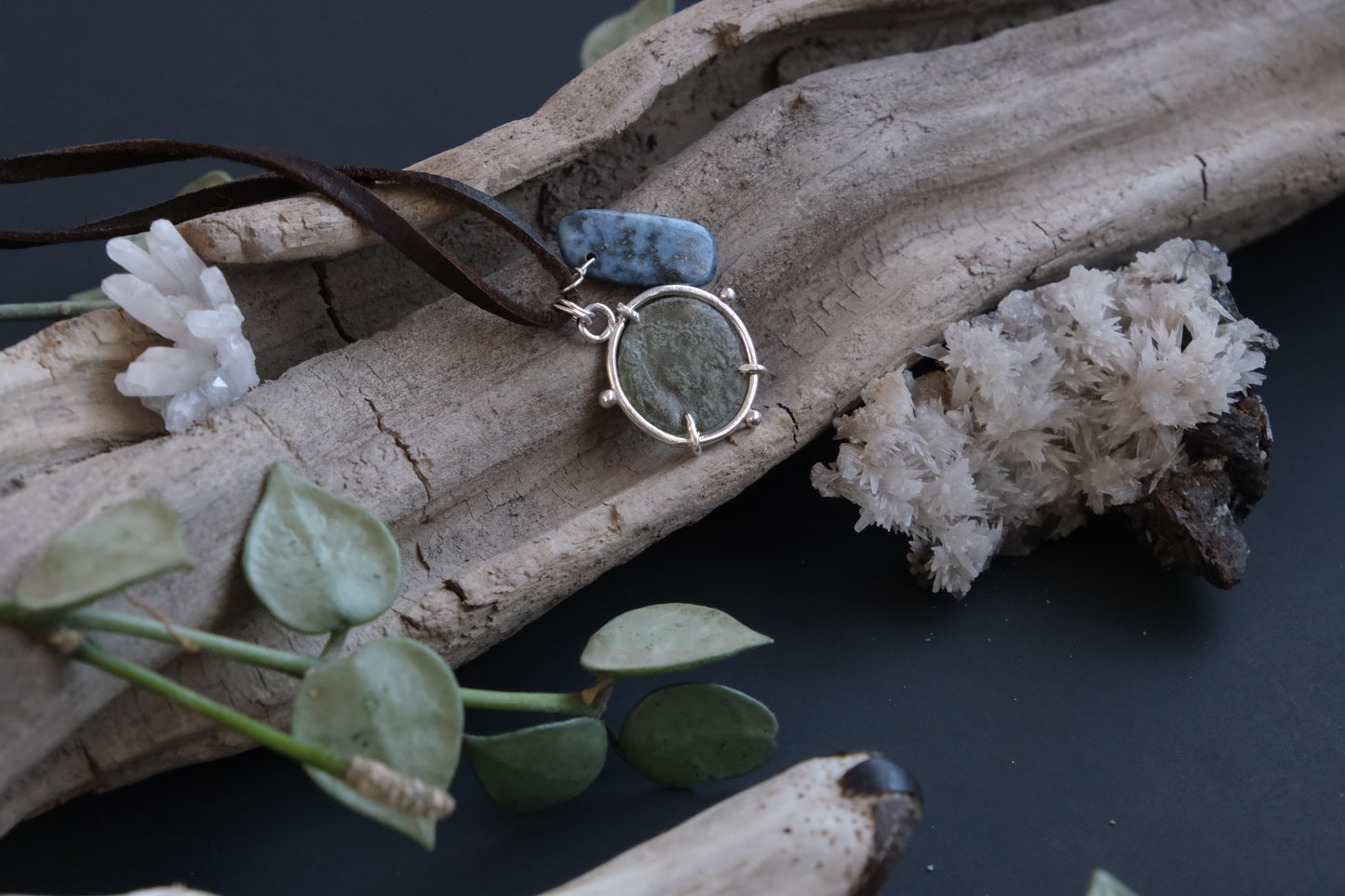 Ancient Roman, Constantine Era Coin Necklace