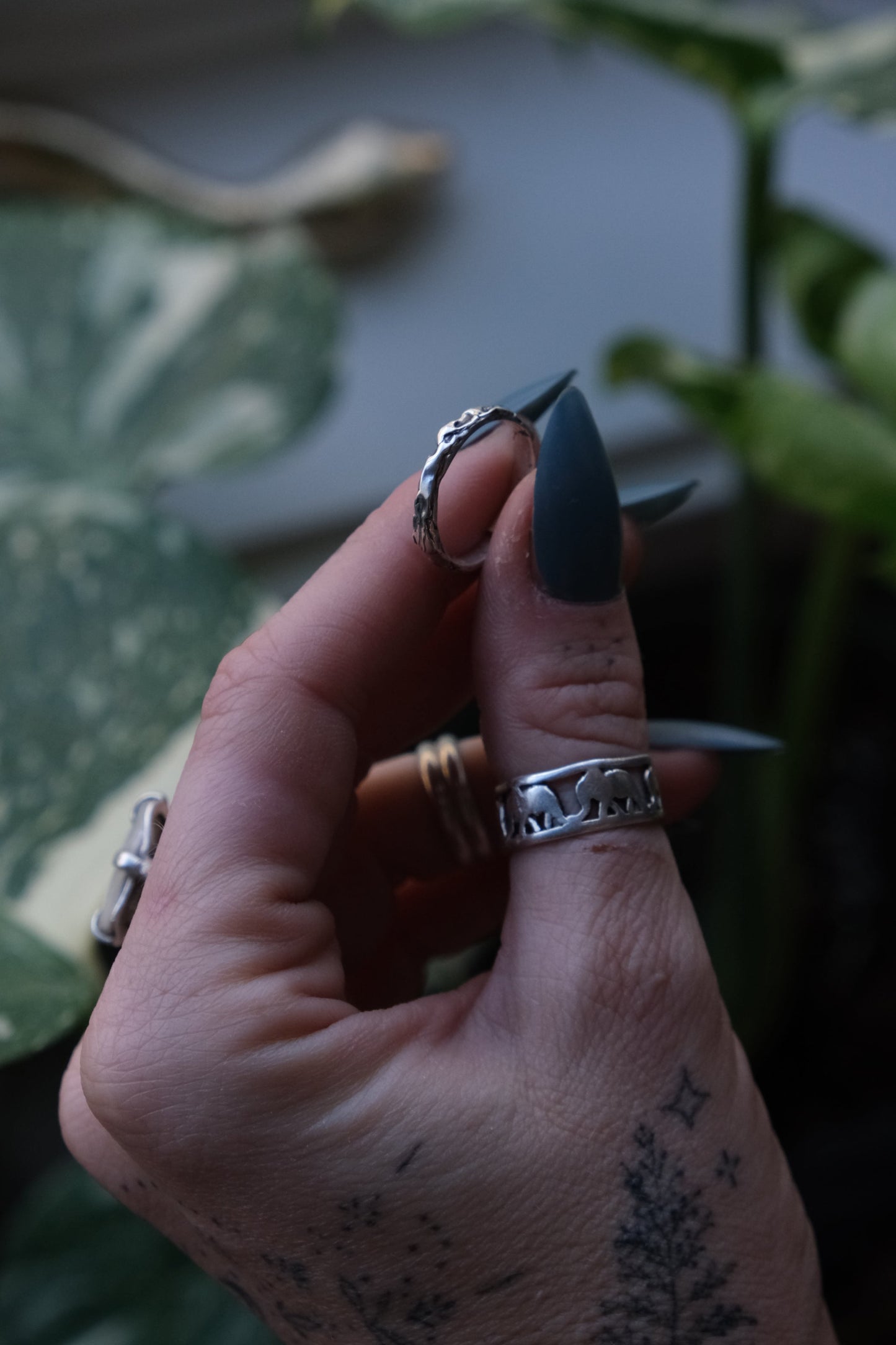 Organic Stacker Ring -size 6.25