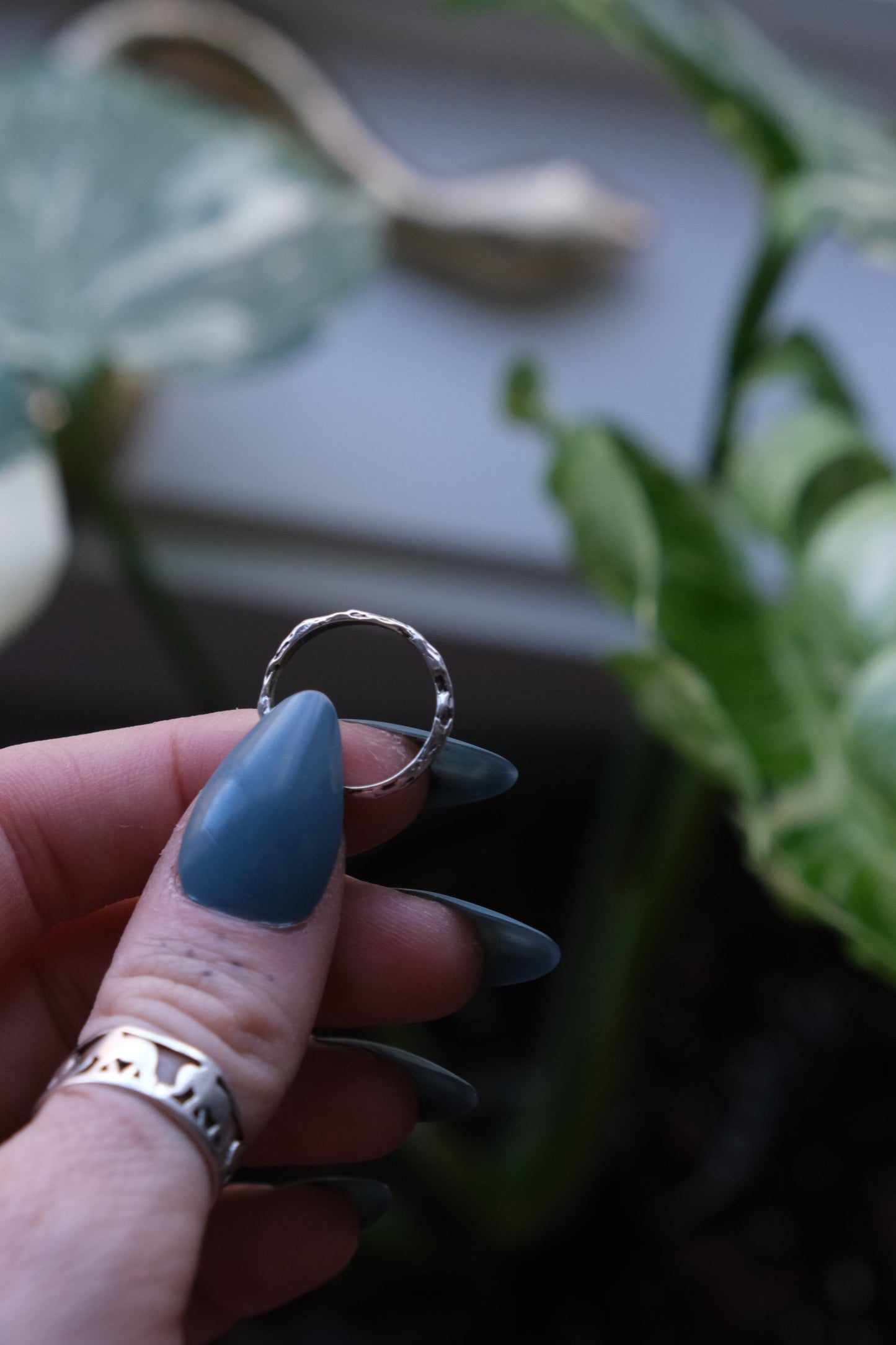 Organic Stacker Ring -size 5.5