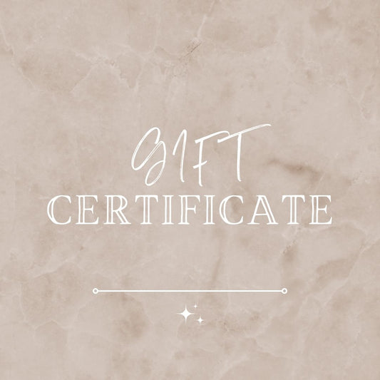 Gift Certificate- Stoned Darling