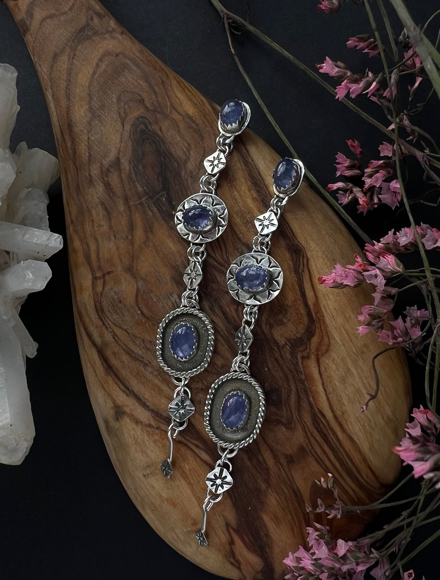 Drops of Orion, Tanzanite Earrings