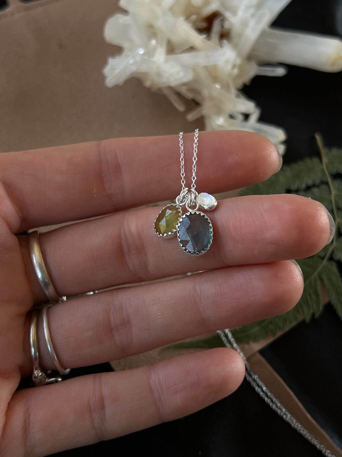 Trio Charm Necklace