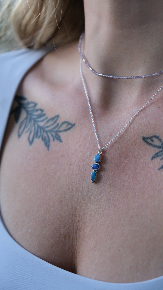 Opal Pendant Necklace