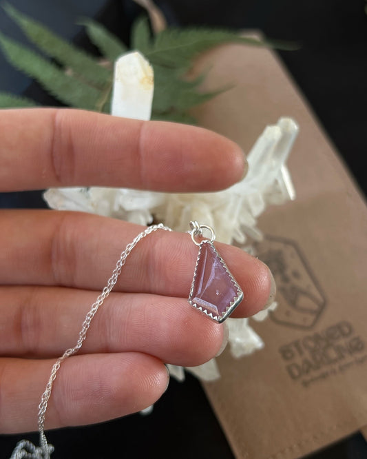 Amethyst Pendant Necklace