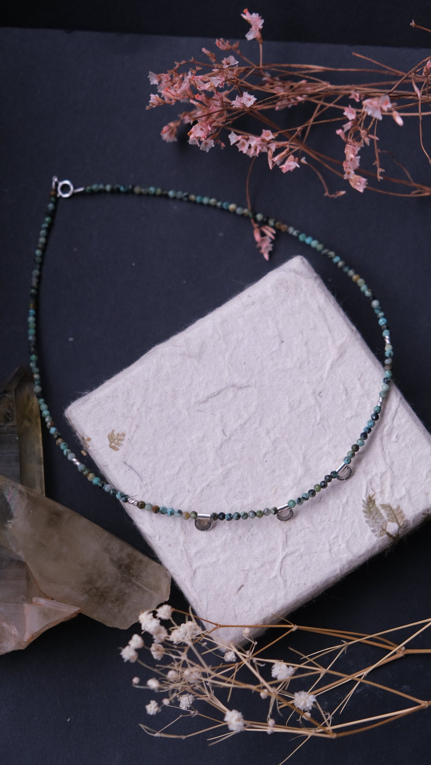 Jasper Beaded Choker