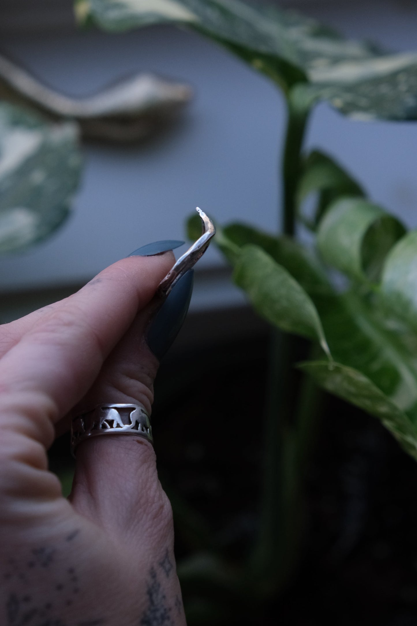 Organic Stacker Ring -size 8.75