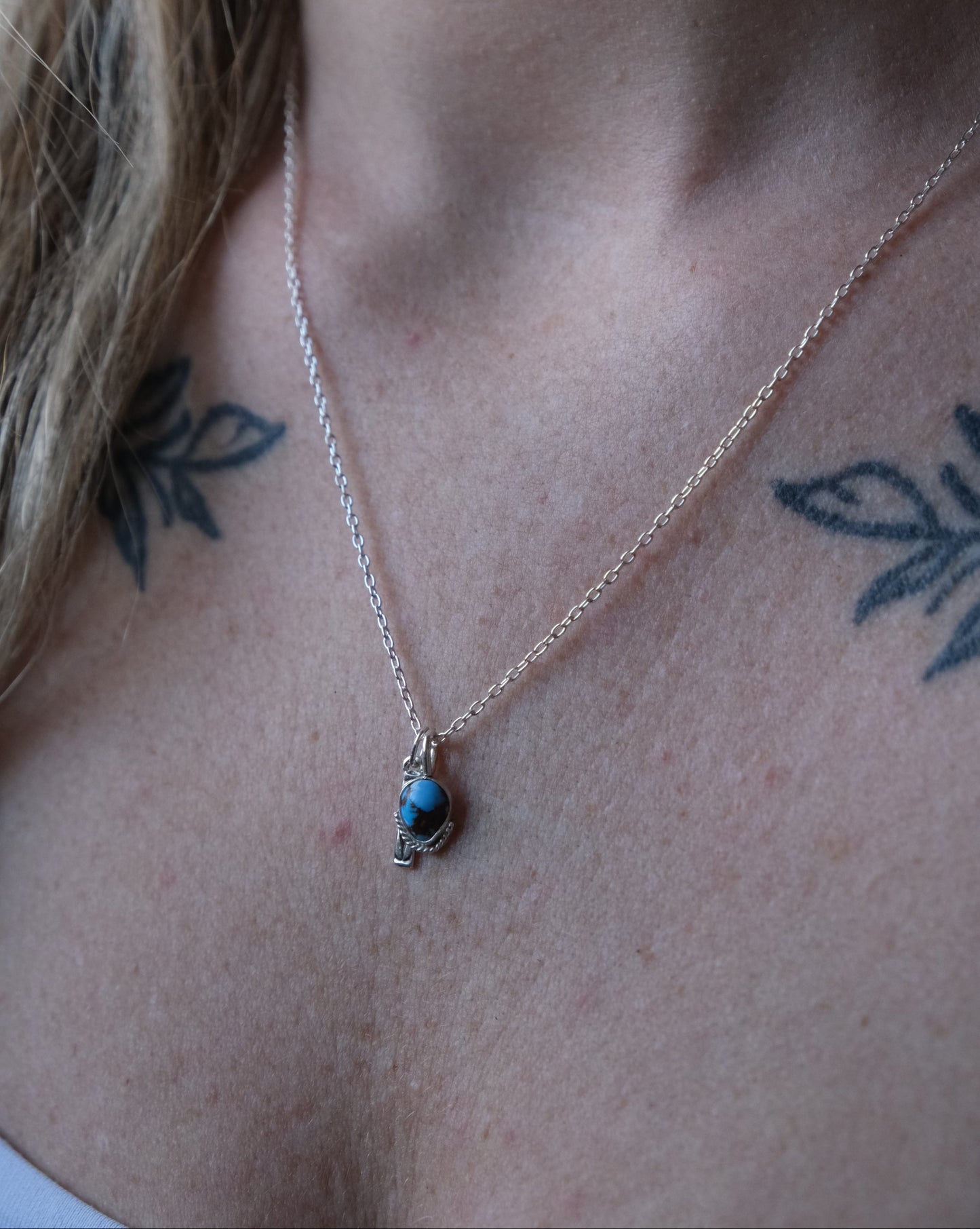 Turquoise Charm Necklace