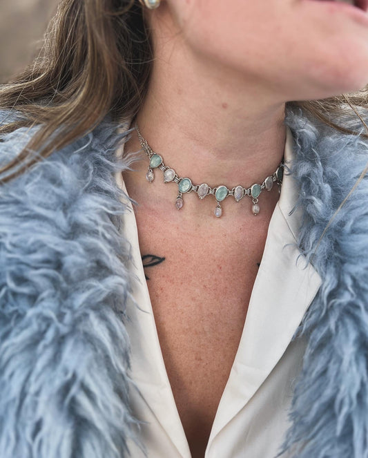 The Blue Mourning Dew Choker