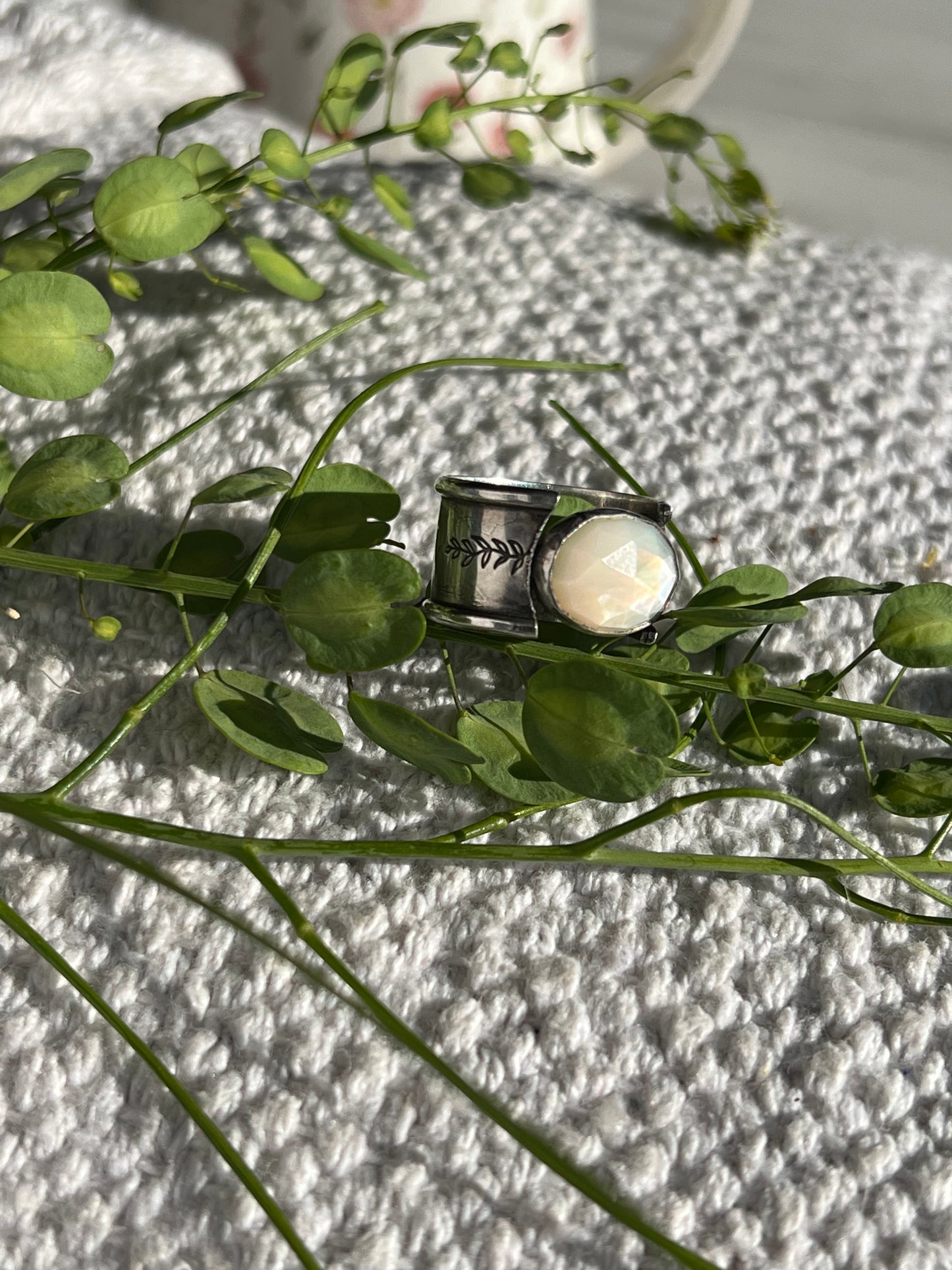 Mother of Pearl Ring