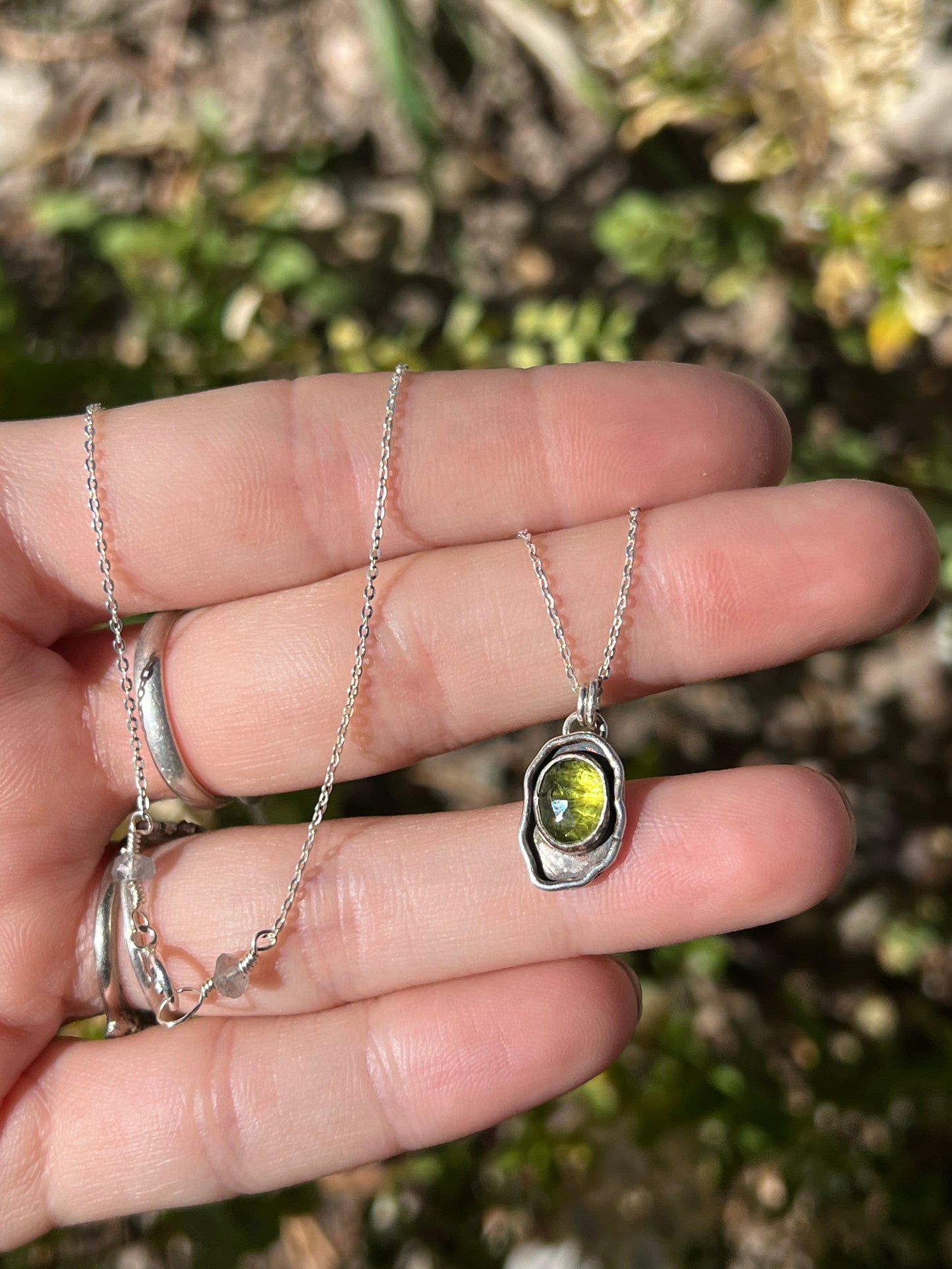 Vesuvianite Pendant