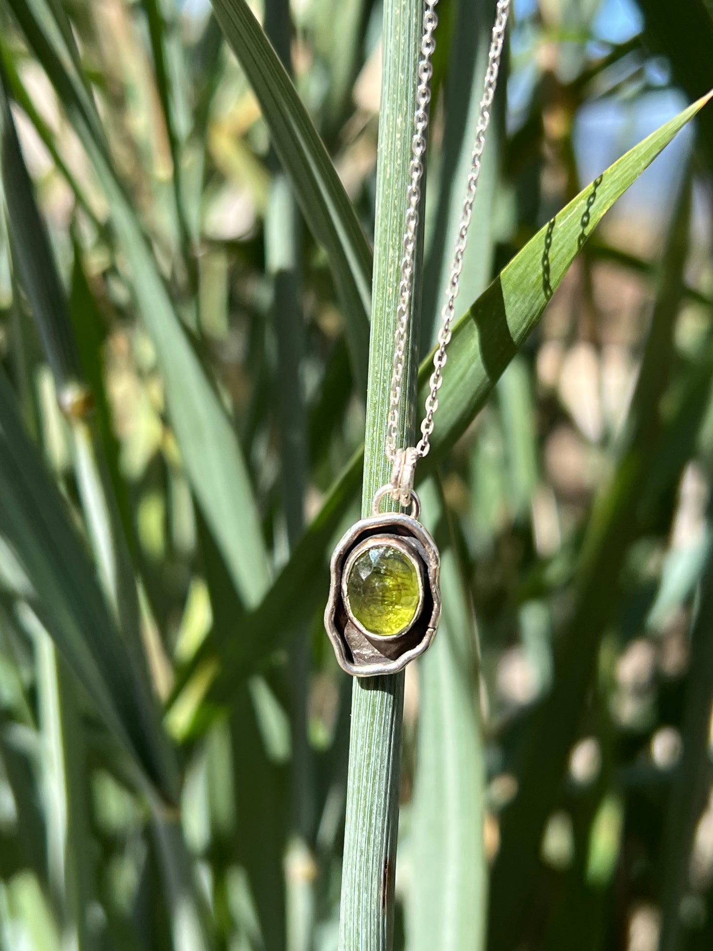 Vesuvianite Pendant